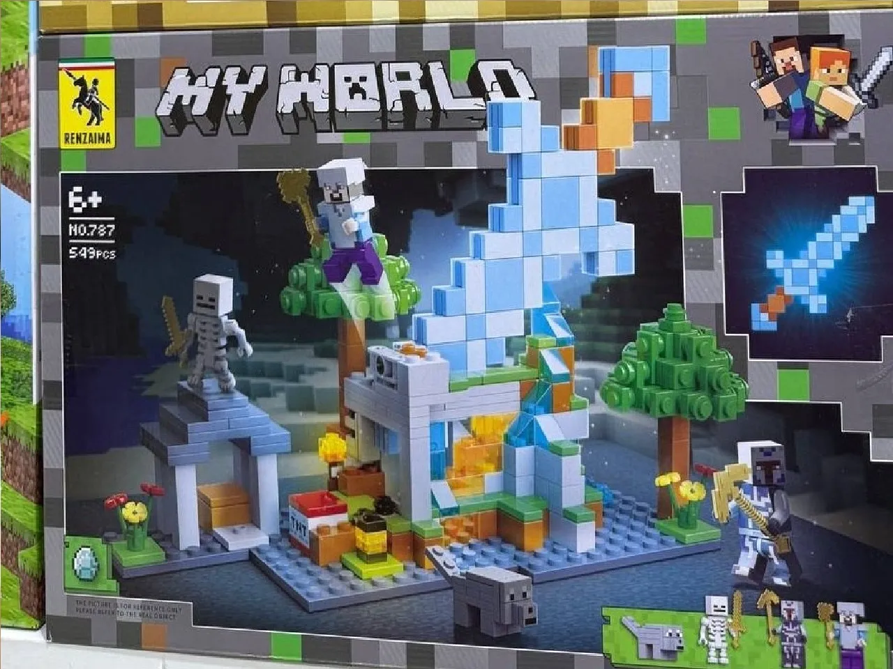 Конструктор My World 787 549 pcs