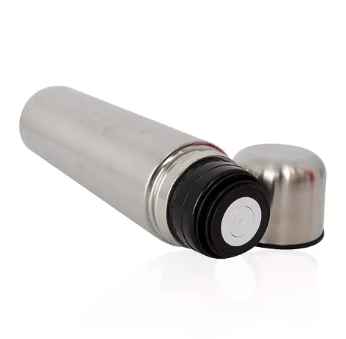 Термос vacuum flask из нержавеющей стали с двойными стенками 1 л